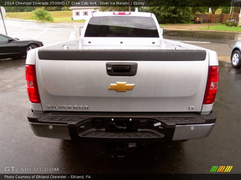 Silver Ice Metallic / Ebony 2014 Chevrolet Silverado 3500HD LT Crew Cab 4x4