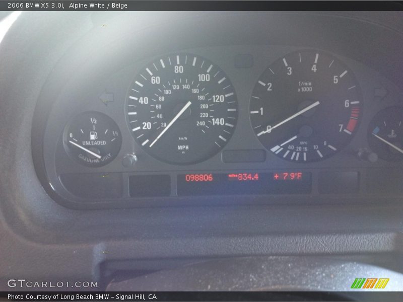 Alpine White / Beige 2006 BMW X5 3.0i