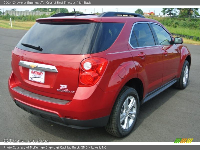 Crystal Red Tintcoat / Jet Black 2014 Chevrolet Equinox LT