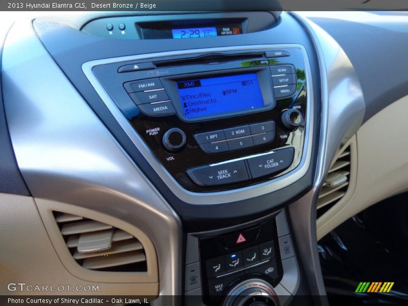 Desert Bronze / Beige 2013 Hyundai Elantra GLS