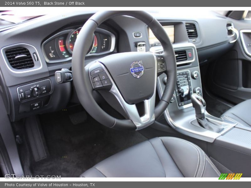  2014 S60 T5 Off Black Interior