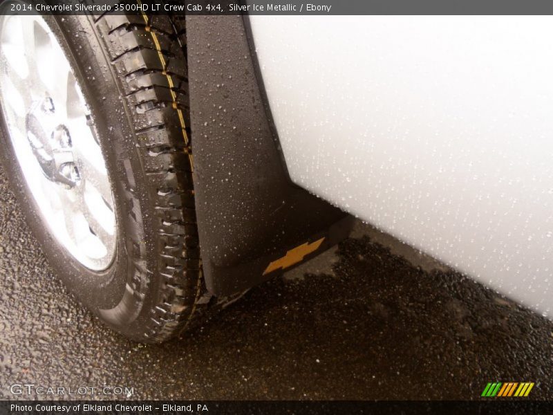 Silver Ice Metallic / Ebony 2014 Chevrolet Silverado 3500HD LT Crew Cab 4x4