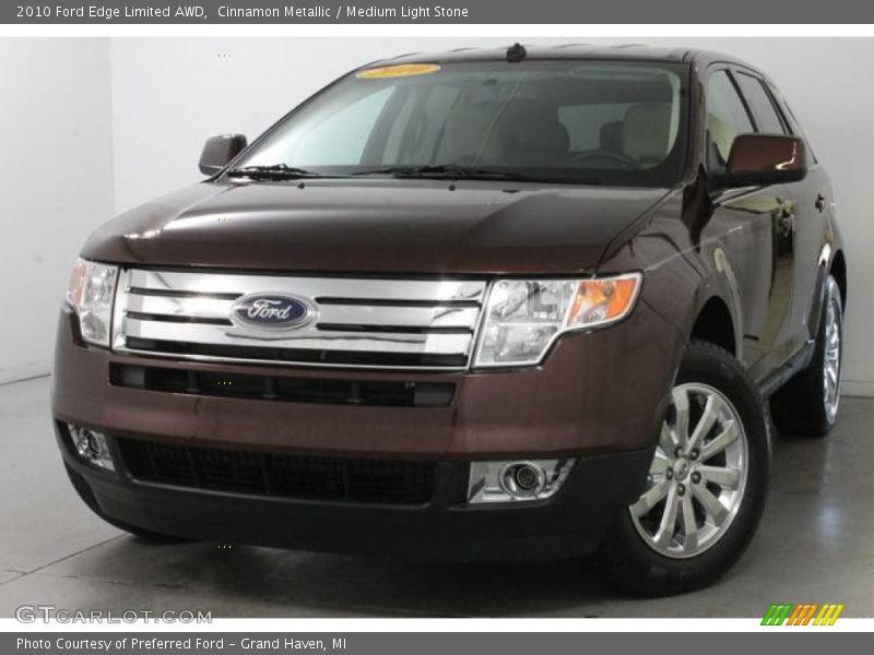 Cinnamon Metallic / Medium Light Stone 2010 Ford Edge Limited AWD