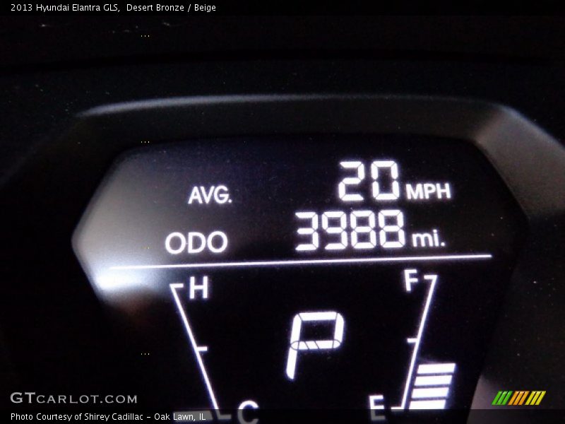 Desert Bronze / Beige 2013 Hyundai Elantra GLS