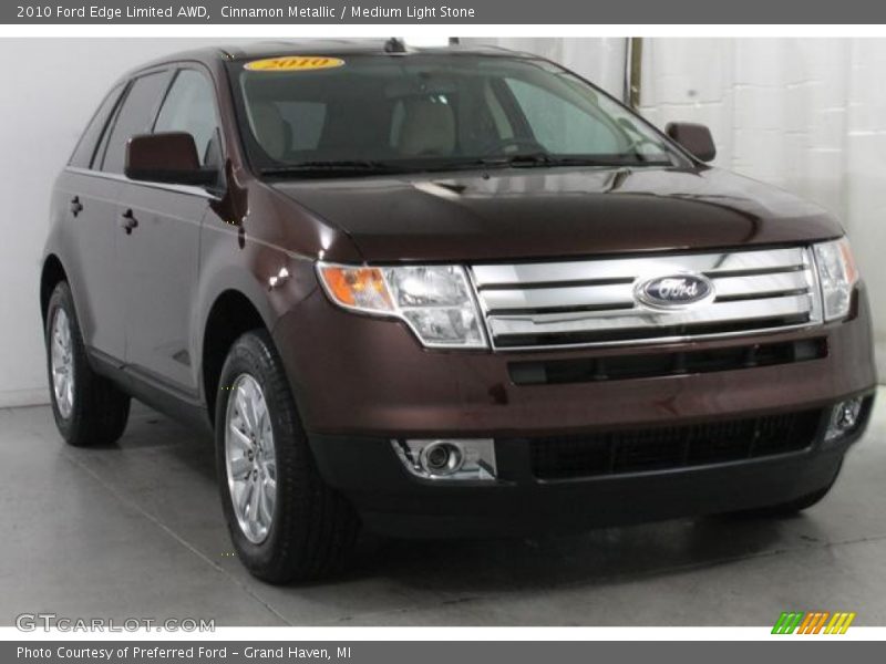 Cinnamon Metallic / Medium Light Stone 2010 Ford Edge Limited AWD