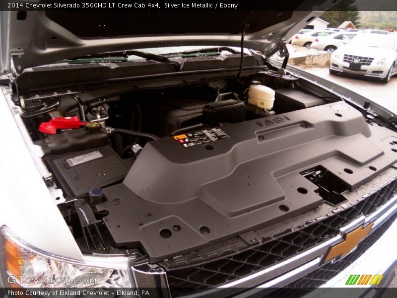 Silver Ice Metallic / Ebony 2014 Chevrolet Silverado 3500HD LT Crew Cab 4x4