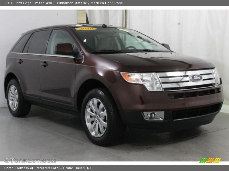 Cinnamon Metallic / Medium Light Stone 2010 Ford Edge Limited AWD
