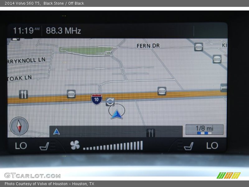 Navigation of 2014 S60 T5