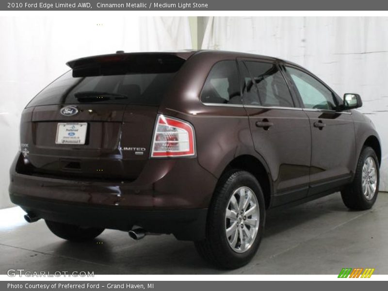Cinnamon Metallic / Medium Light Stone 2010 Ford Edge Limited AWD