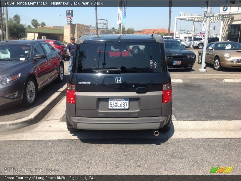 Nighthawk Black Pearl / Black 2004 Honda Element EX