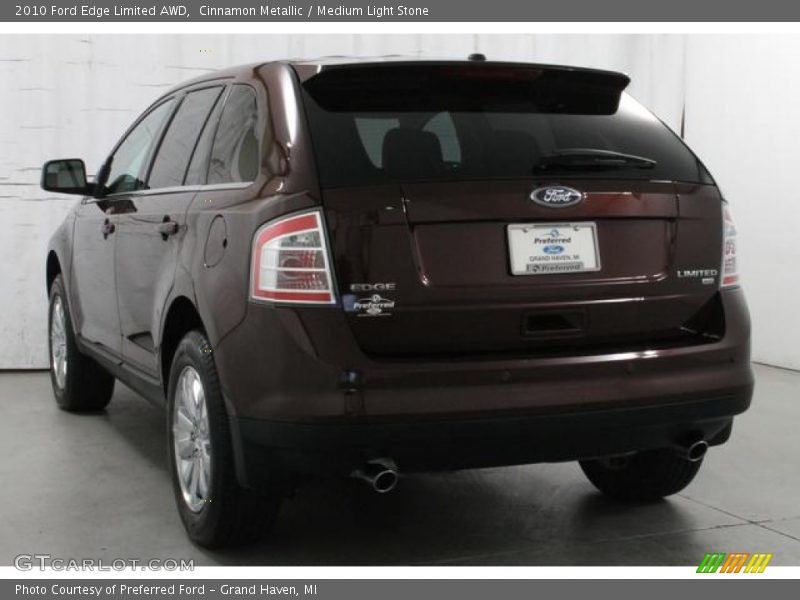 Cinnamon Metallic / Medium Light Stone 2010 Ford Edge Limited AWD