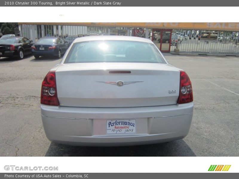 Bright Silver Metallic / Dark Slate Gray 2010 Chrysler 300 Touring