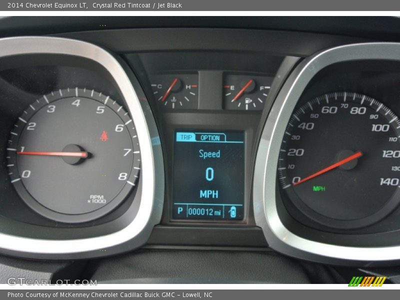 Crystal Red Tintcoat / Jet Black 2014 Chevrolet Equinox LT