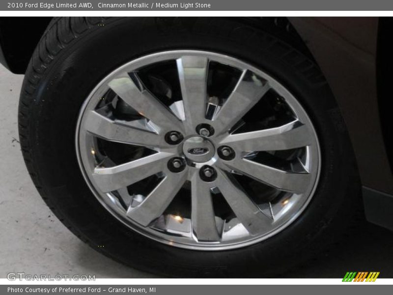 Cinnamon Metallic / Medium Light Stone 2010 Ford Edge Limited AWD
