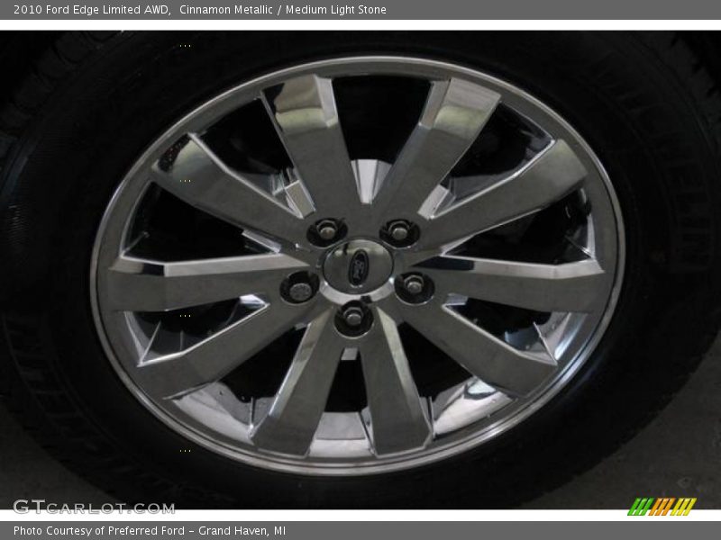 Cinnamon Metallic / Medium Light Stone 2010 Ford Edge Limited AWD