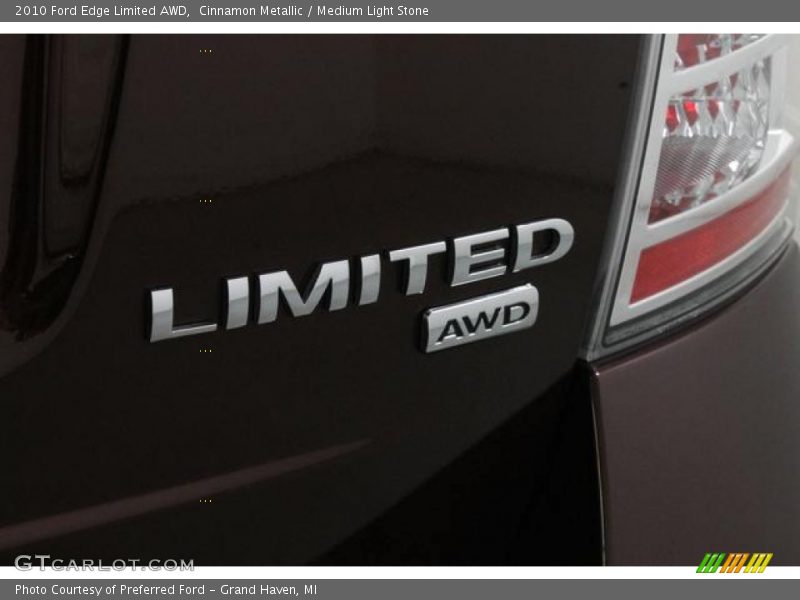 Cinnamon Metallic / Medium Light Stone 2010 Ford Edge Limited AWD
