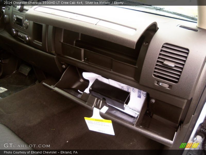 Dashboard of 2014 Silverado 3500HD LT Crew Cab 4x4