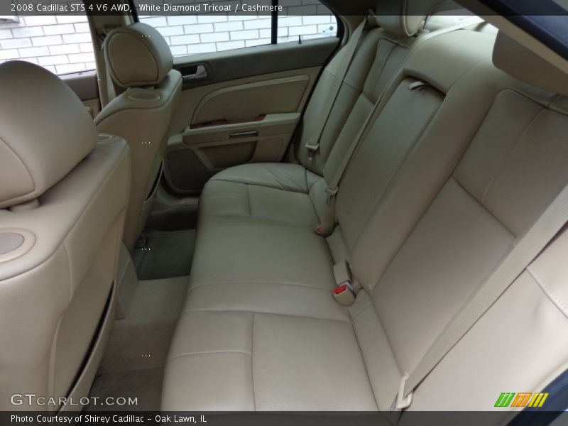 White Diamond Tricoat / Cashmere 2008 Cadillac STS 4 V6 AWD