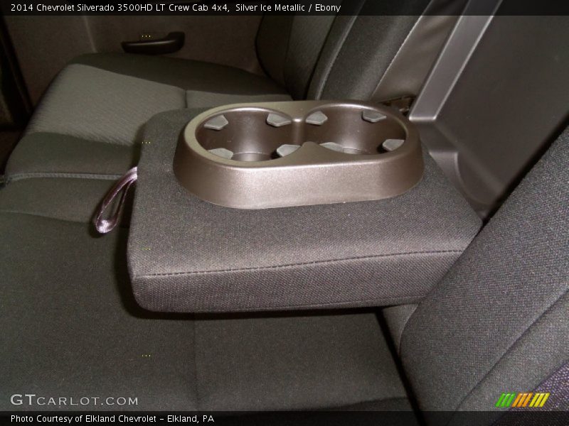 Silver Ice Metallic / Ebony 2014 Chevrolet Silverado 3500HD LT Crew Cab 4x4