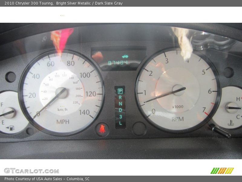 Bright Silver Metallic / Dark Slate Gray 2010 Chrysler 300 Touring