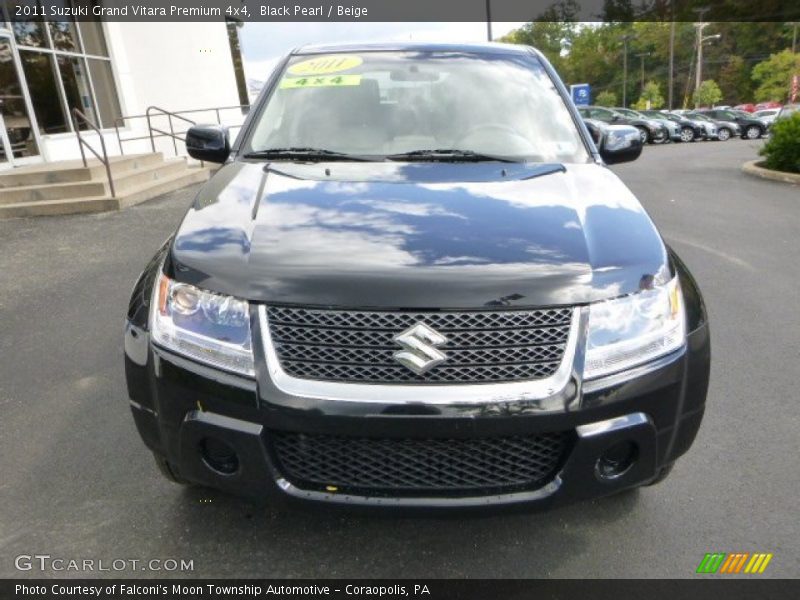 Black Pearl / Beige 2011 Suzuki Grand Vitara Premium 4x4