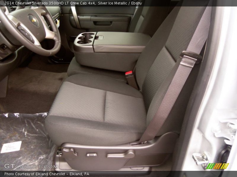 Front Seat of 2014 Silverado 3500HD LT Crew Cab 4x4
