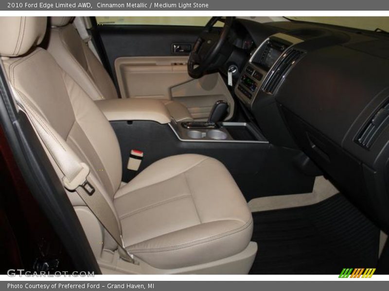 Cinnamon Metallic / Medium Light Stone 2010 Ford Edge Limited AWD