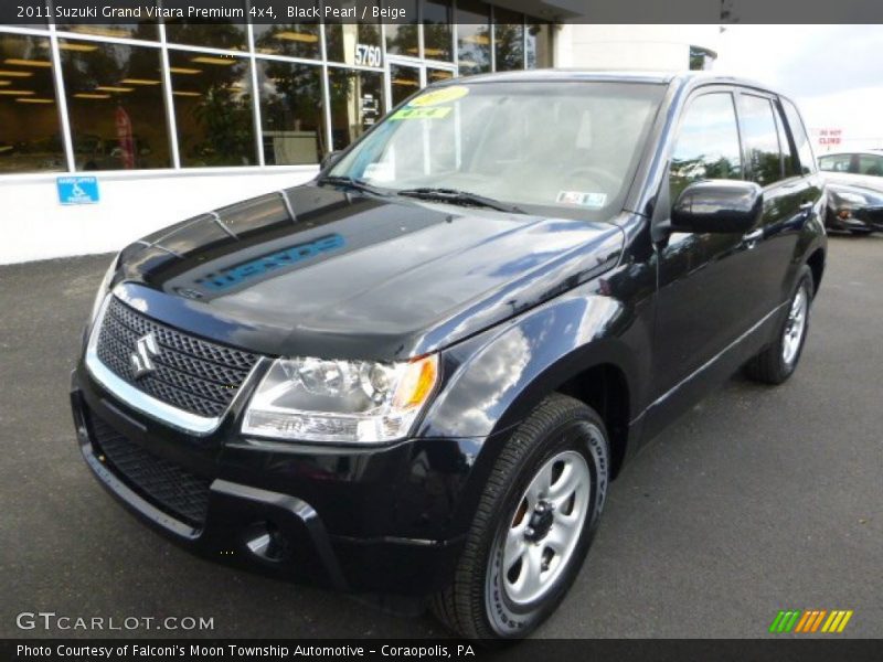 Black Pearl / Beige 2011 Suzuki Grand Vitara Premium 4x4
