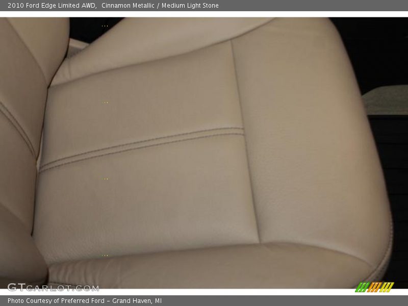Cinnamon Metallic / Medium Light Stone 2010 Ford Edge Limited AWD