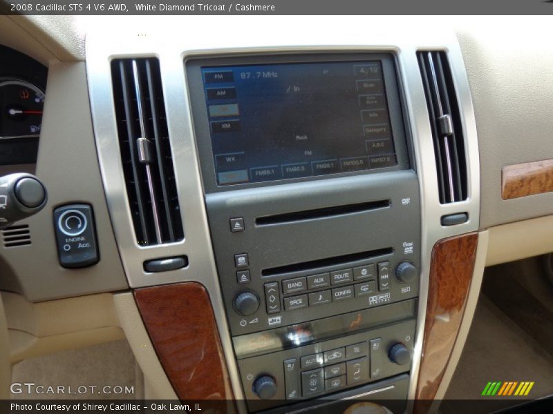 White Diamond Tricoat / Cashmere 2008 Cadillac STS 4 V6 AWD