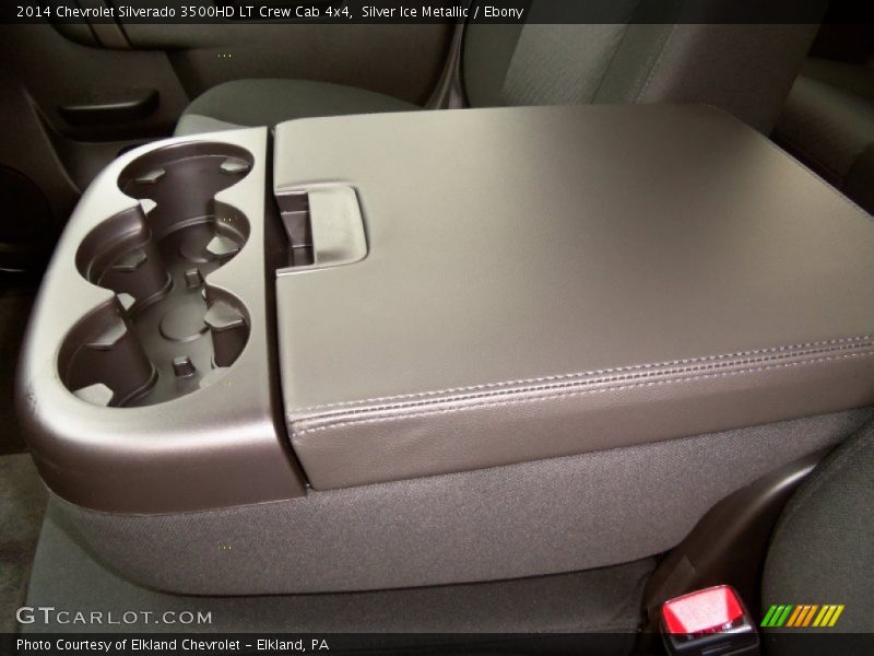 Silver Ice Metallic / Ebony 2014 Chevrolet Silverado 3500HD LT Crew Cab 4x4