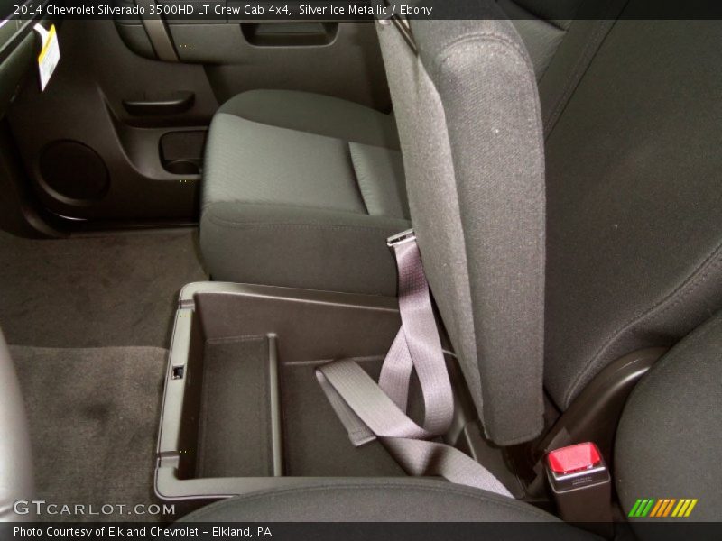 Silver Ice Metallic / Ebony 2014 Chevrolet Silverado 3500HD LT Crew Cab 4x4