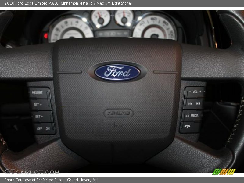 Cinnamon Metallic / Medium Light Stone 2010 Ford Edge Limited AWD