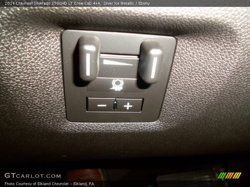 Controls of 2014 Silverado 3500HD LT Crew Cab 4x4