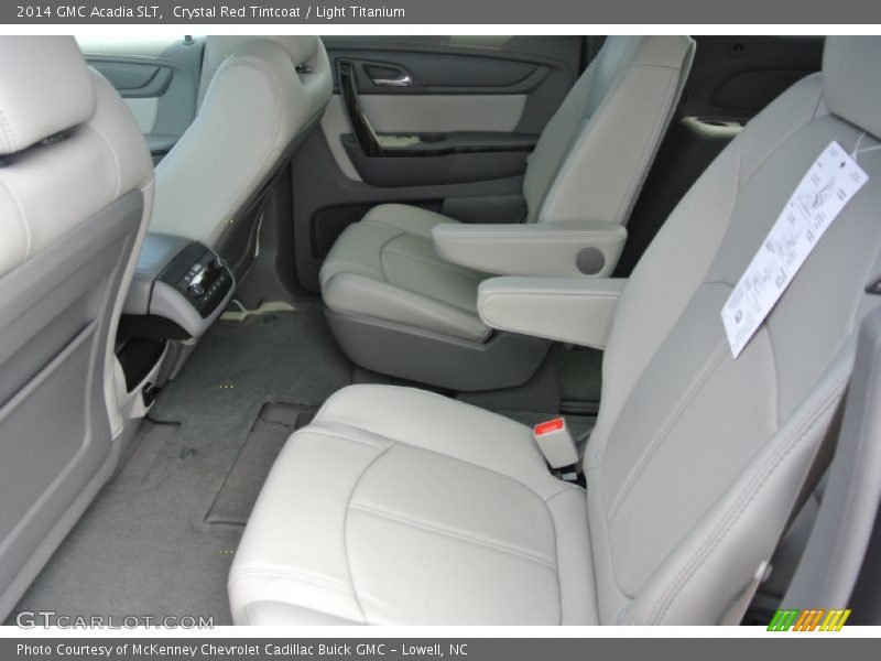 Crystal Red Tintcoat / Light Titanium 2014 GMC Acadia SLT