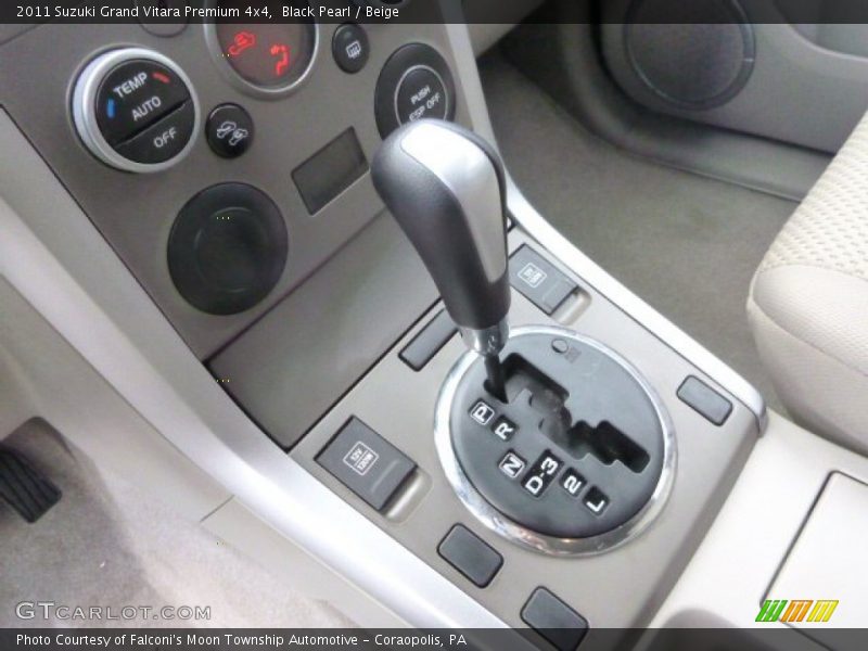 Black Pearl / Beige 2011 Suzuki Grand Vitara Premium 4x4