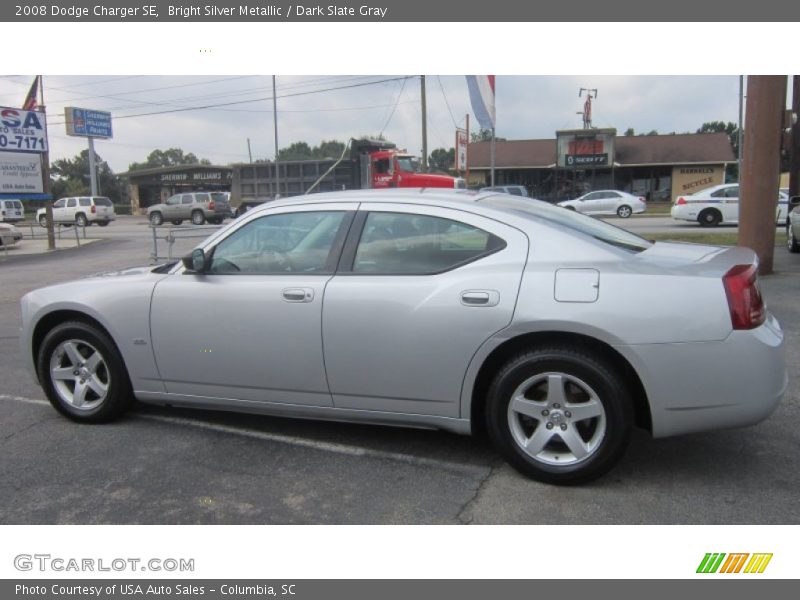 Bright Silver Metallic / Dark Slate Gray 2008 Dodge Charger SE