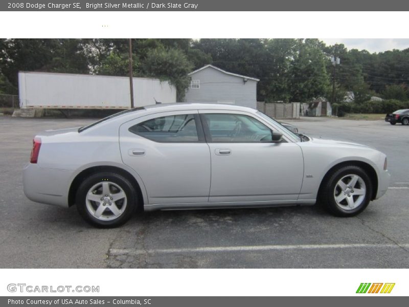 Bright Silver Metallic / Dark Slate Gray 2008 Dodge Charger SE
