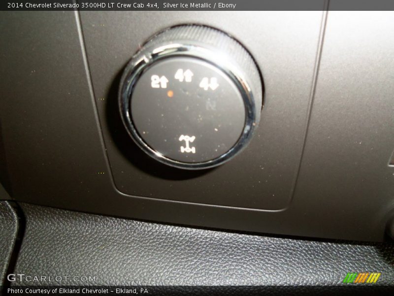 Silver Ice Metallic / Ebony 2014 Chevrolet Silverado 3500HD LT Crew Cab 4x4