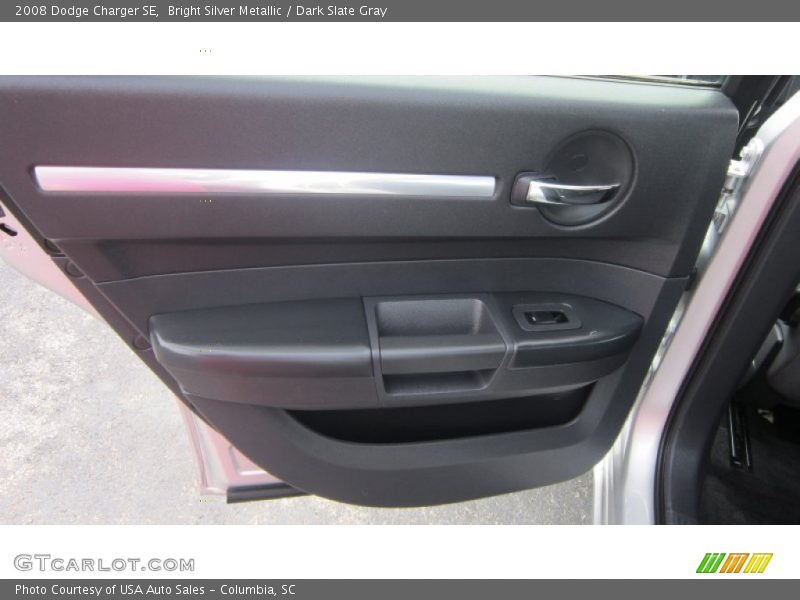 Bright Silver Metallic / Dark Slate Gray 2008 Dodge Charger SE