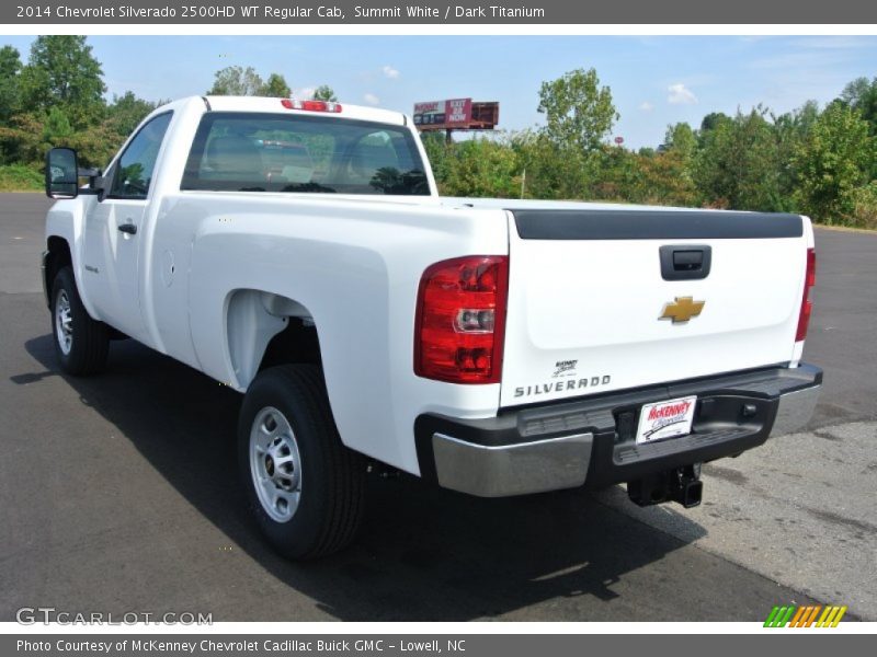 Summit White / Dark Titanium 2014 Chevrolet Silverado 2500HD WT Regular Cab