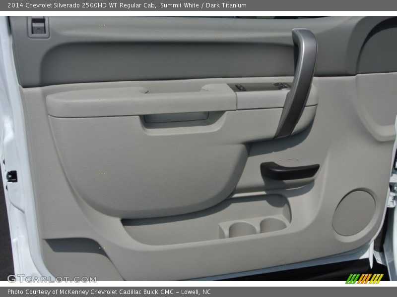 Summit White / Dark Titanium 2014 Chevrolet Silverado 2500HD WT Regular Cab