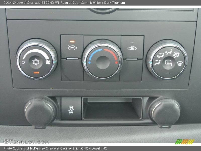 Summit White / Dark Titanium 2014 Chevrolet Silverado 2500HD WT Regular Cab