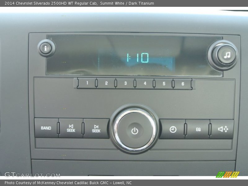 Summit White / Dark Titanium 2014 Chevrolet Silverado 2500HD WT Regular Cab