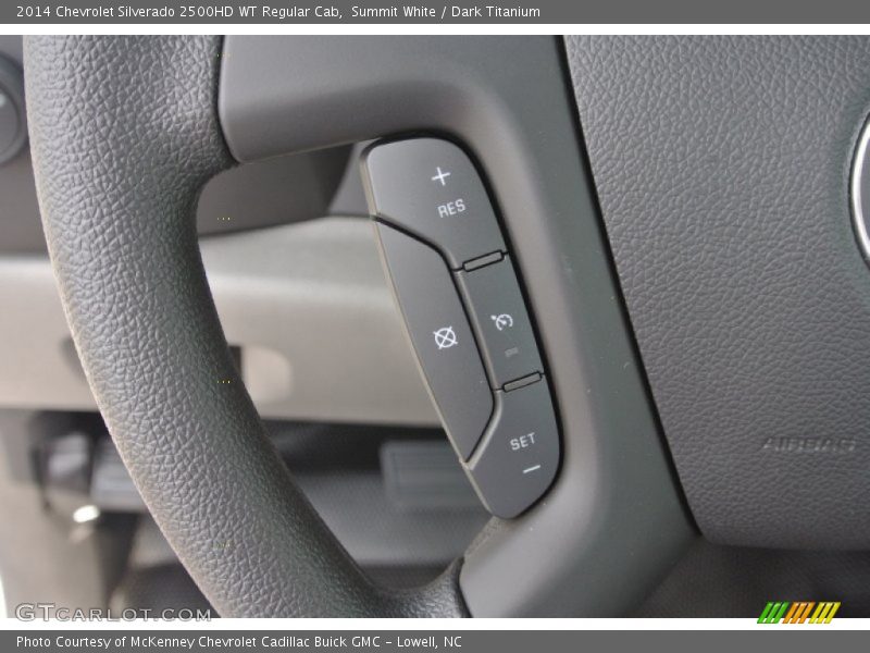 Summit White / Dark Titanium 2014 Chevrolet Silverado 2500HD WT Regular Cab