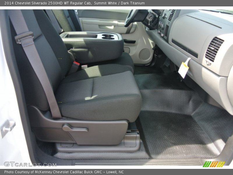 Summit White / Dark Titanium 2014 Chevrolet Silverado 2500HD WT Regular Cab