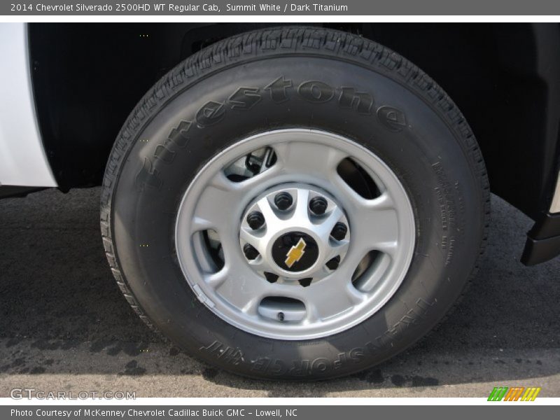Summit White / Dark Titanium 2014 Chevrolet Silverado 2500HD WT Regular Cab