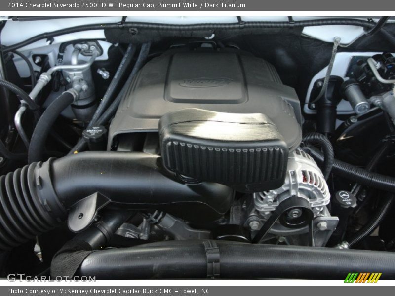 Summit White / Dark Titanium 2014 Chevrolet Silverado 2500HD WT Regular Cab