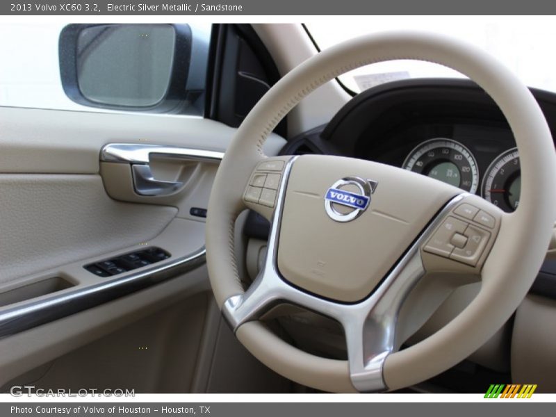 Electric Silver Metallic / Sandstone 2013 Volvo XC60 3.2