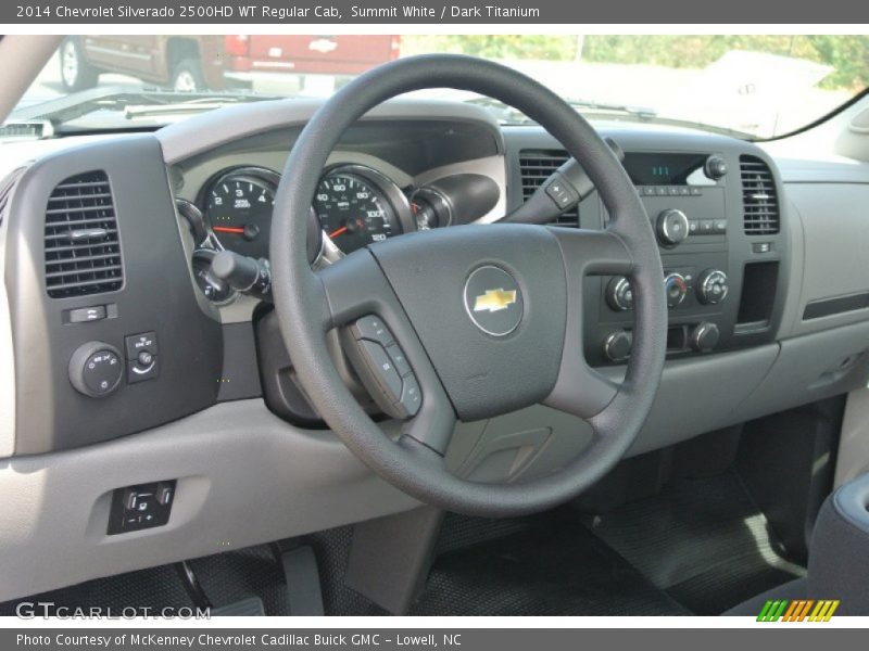 Summit White / Dark Titanium 2014 Chevrolet Silverado 2500HD WT Regular Cab